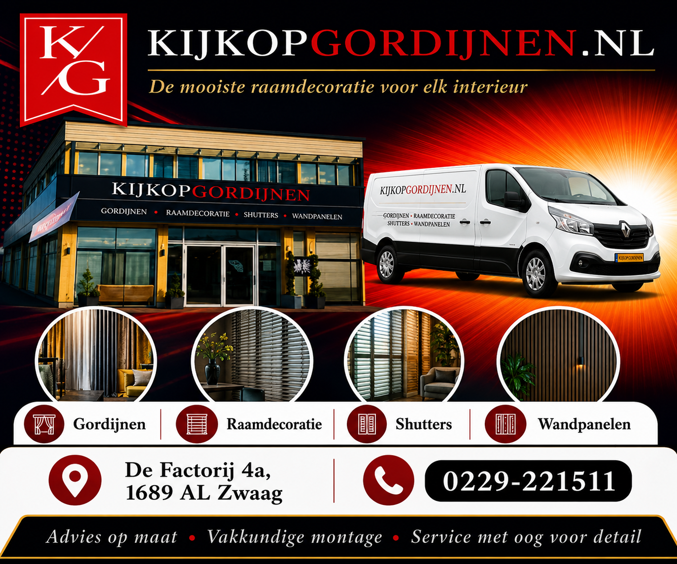 kijk op gordijnen
